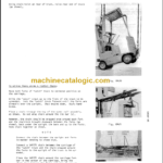 CLARK EC500 20 25 S30 Planned Maint & Adj Manuals90