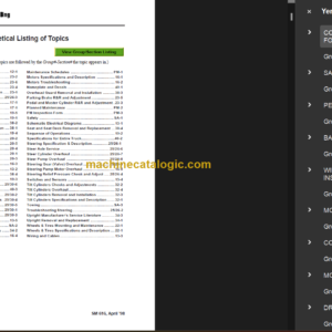 CLARK TMG12 25 SERVICE MANUAL