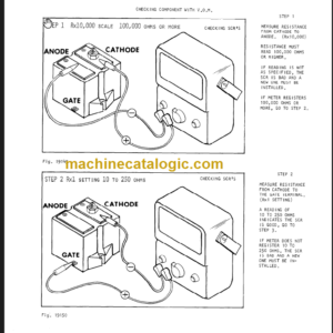 CLARK EC500 355 OVERHAUL MANUAL