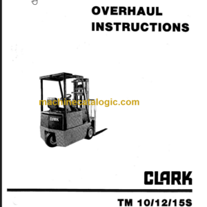 CLARK TM10 12 15S (OH-500) Overhaul Manual