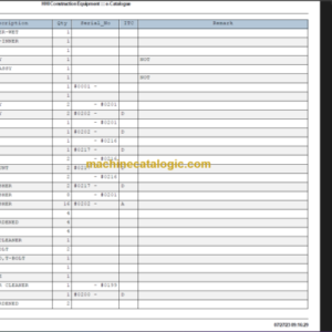 HYUNDAI R480LC-9 CRAWLER EXCAVATOR PARTS MANUAL