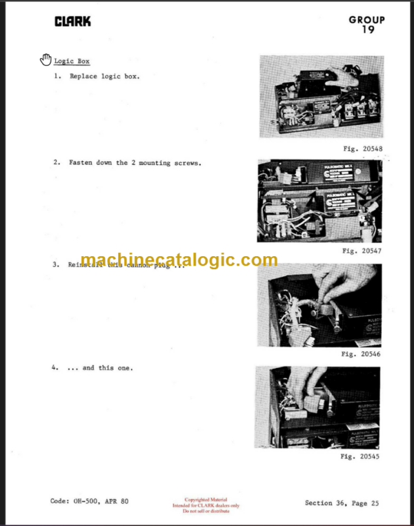 CLARK TM10 12 15S (OH-500) Overhaul Manual