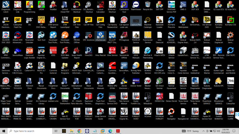 Full Diesel Diagnostics and Service Software Package