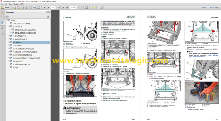R090 Manuel D’atelier Workshop Manual