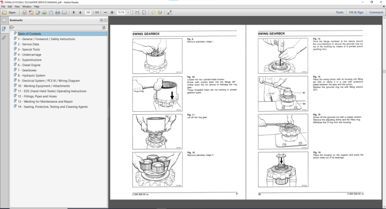 Fiatallis Service Manual PDF