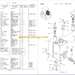 KOBELCO SK45SR PARTS MANUAL PY-06001