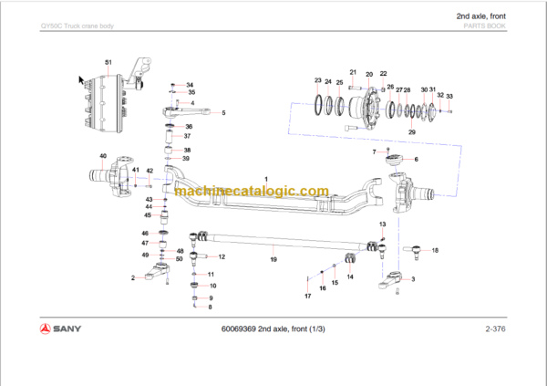 SANY QY50 PARTS MANUAL0