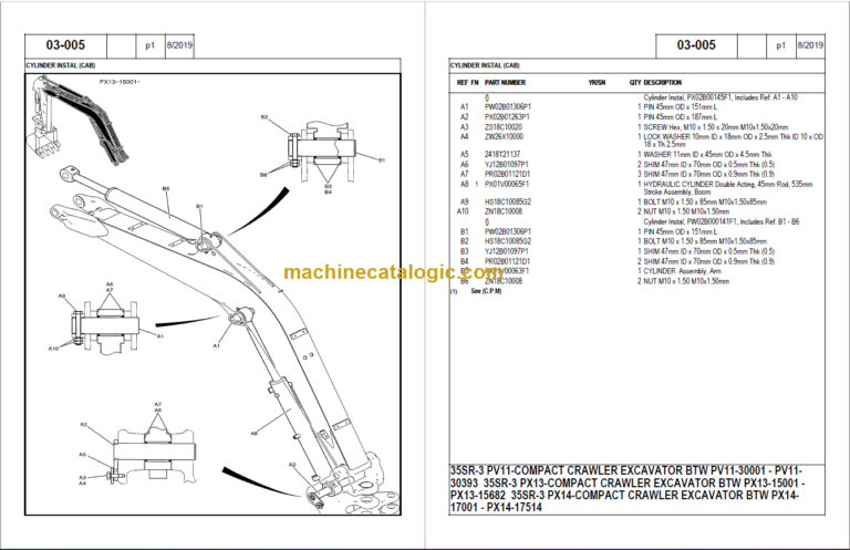 KOBELCO 35SR- TIER 3 PARTS CATALOG2