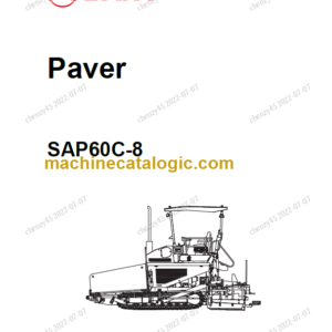 SANY SAP60C-8 PARTS BOOK