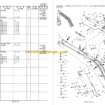 KOBELCO SK250LC SK250NLC PARTS MANUAL