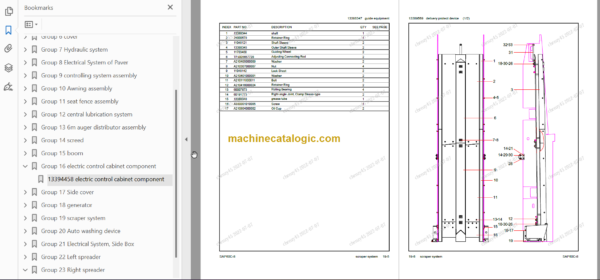 SANY SAP60C-8 PARTS BOOK