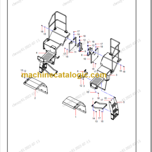 SANY SW966 PARTS BOOK