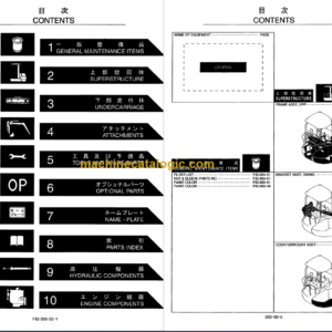 KOBELCO SK45SR-2 PARTS MANUAL