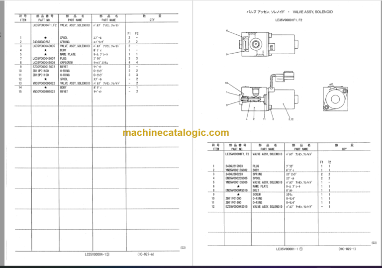 KOBELCO SK250-6ES SK250LC-6ES PARTS MANUAL