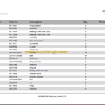 SANY QY50 PARTS MANUAL