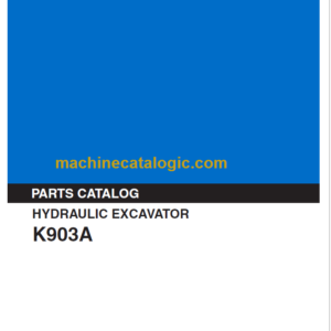 KOBELCO K903A PARTS CATALOG