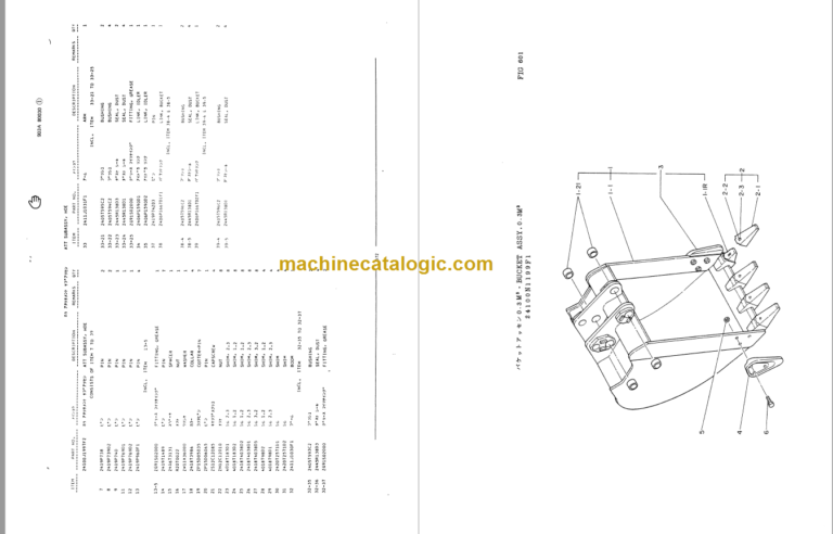 KOBELCO K903A PARTS CATALOG