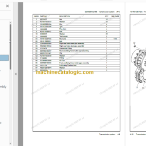 SANY SW936 PARTS MANUAL