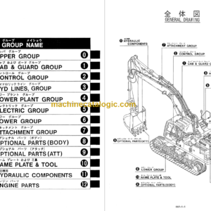 KOBELCO SK460 SK460LC PARTS MANUAL