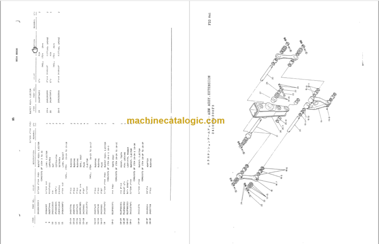 KOBELCO K903A PARTS CATALOG