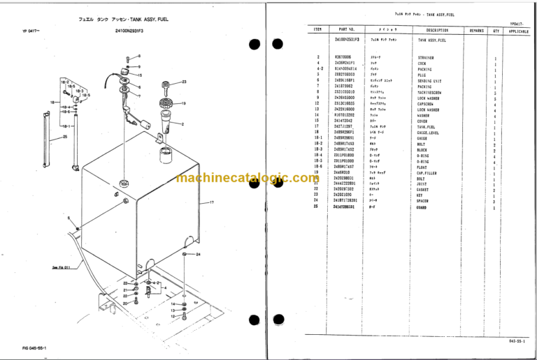 KOBELCO MD120LC PARTS MANUAL