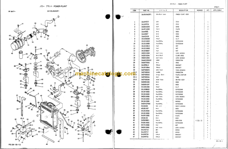 KOBELCO MD120LC PARTS MANUAL