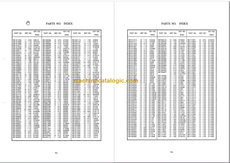 KOBELCO SK480 SK480LC MARK VI PARTS MANUAL9