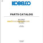 KOBELCO SK215SRLC PARTS CATALOG