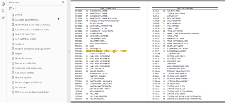 KOBELCO SK210-9 MARK9 PARTS CATALOG