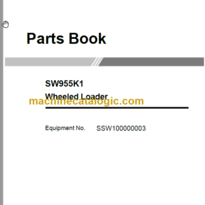 SANY SW955K1 Parts Book