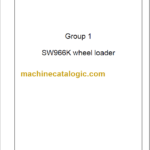 SANY SW966K PARTS MANUAL