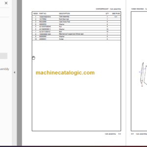 SANY SW966K PARTS MANUAL