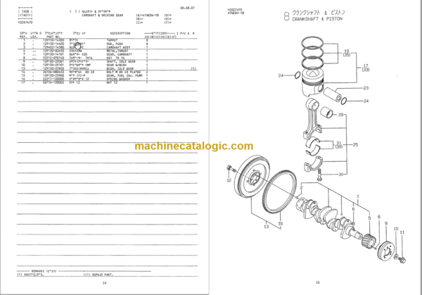 KOBELCO SK40SR-2 SK45SR-2 PARTS MANUAL