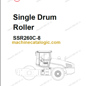 SANY SSR260C-8 PARTS BOOK