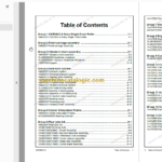 SANY SSR260C-8 PARTS BOOK