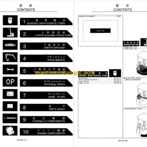 KOBELCO SK25SR-2 PARTS MANUAL