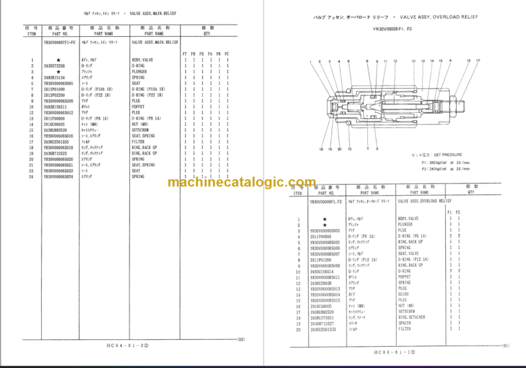 KOBELCO SK60V PARTS MANUAL