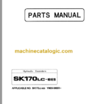 KOBELCO SK170LC-6ES PARTS MANUAL