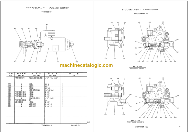 KOBELCO SK170LC-6ES PARTS MANUAL