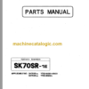 KOBELCO SK70SR-1E PARTS MANUAL