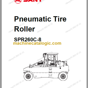 SANY SPR260C-8 PARTS BOOK