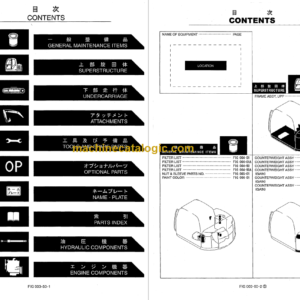 KOBELCO SK70SR-1E PARTS MANUAL