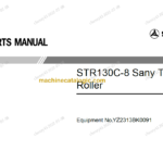 SANY STR130C-8 PARTS MANUAL