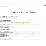 SANY STR130C-8 PARTS MANUAL