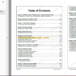 SANY STR30C-8 Parts Book