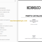 KOBELCO 260SR-3 Tier IV PARTS CATALOG