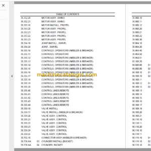 KOBELCO 260SR-3 Tier IV PARTS CATALOG