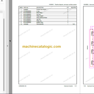 SANY SCM2000C-8S PARTS BOOK