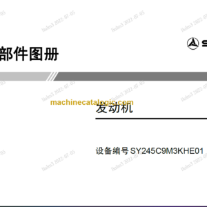 SANY SY245C S9M3KHE01 Parts Manual