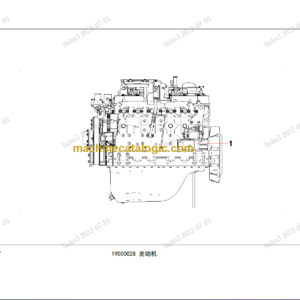 SANY SY245C S9M3KHE01 Parts Manual